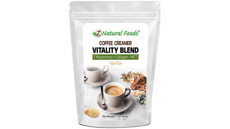Z Natural Foods Vanilla Vitality Blend Coffee Creamer